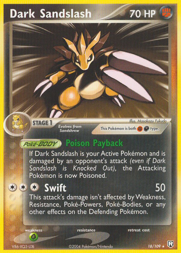 Dark Sandslash (18/109) [EX: Team Rocket Returns] | Dragon's Lair Comics and Fantasy Houston TX