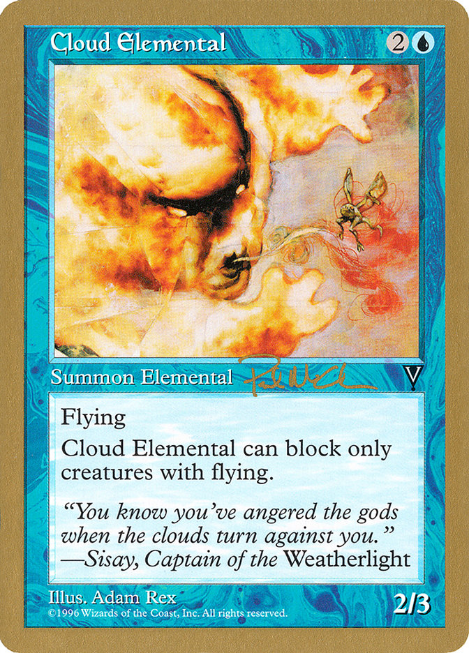 Cloud Elemental (Paul McCabe) [World Championship Decks 1997] | Dragon's Lair Comics and Fantasy Houston TX