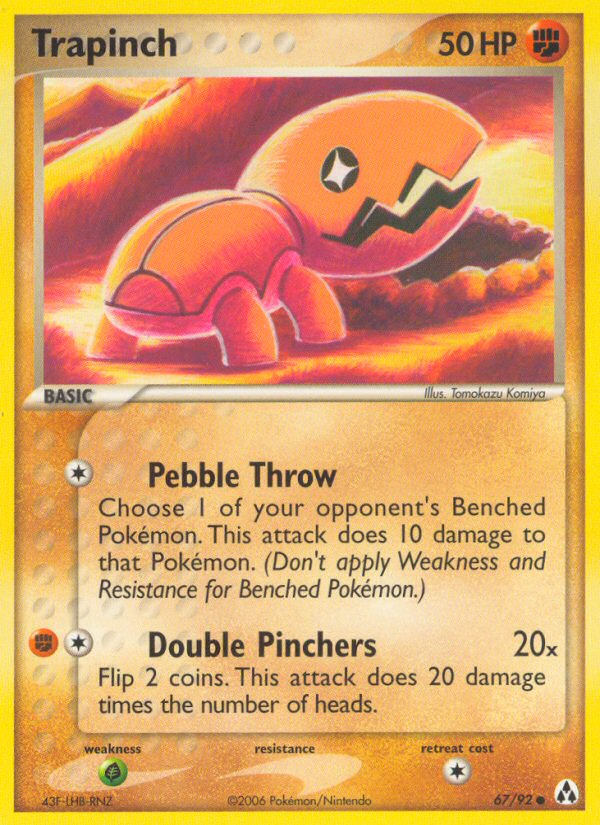Trapinch (67/92) [EX: Legend Maker] | Dragon's Lair Comics and Fantasy Houston TX