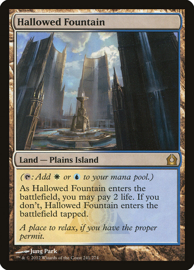 Hallowed Fountain [Return to Ravnica] | Dragon's Lair Comics and Fantasy Houston TX