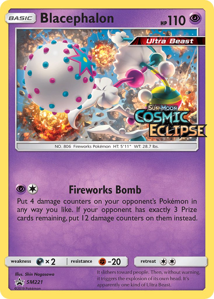 Blacephalon (SM221) [Sun & Moon: Black Star Promos] | Dragon's Lair Comics and Fantasy Houston TX