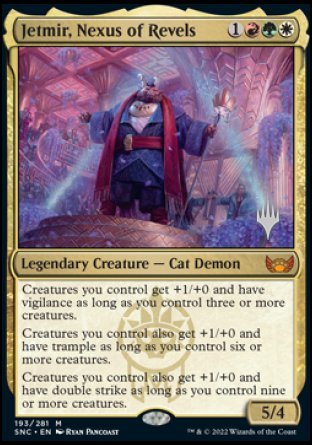 Jetmir, Nexus of Revels (Promo Pack) [Streets of New Capenna Promos] | Dragon's Lair Comics and Fantasy Houston TX