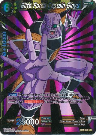 Elite Force Captain Ginyu (BT1-095) [Galactic Battle] | Dragon's Lair Comics and Fantasy Houston TX