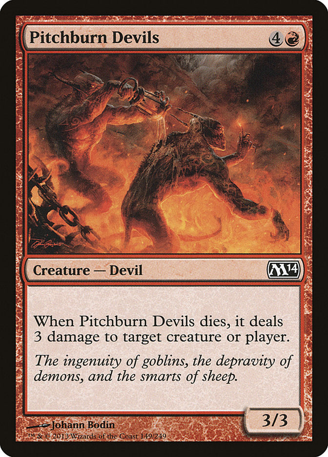 Pitchburn Devils [Magic 2014] | Dragon's Lair Comics and Fantasy Houston TX