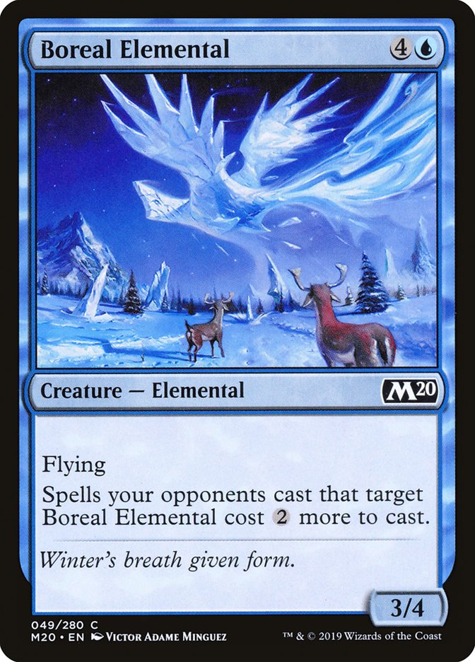 Boreal Elemental [Core Set 2020] | Dragon's Lair Comics and Fantasy Houston TX