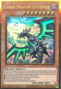 Chaos Dragon Levianeer (Alternate Art) [MAGO-EN017] Gold Rare | Dragon's Lair Comics and Fantasy Houston TX