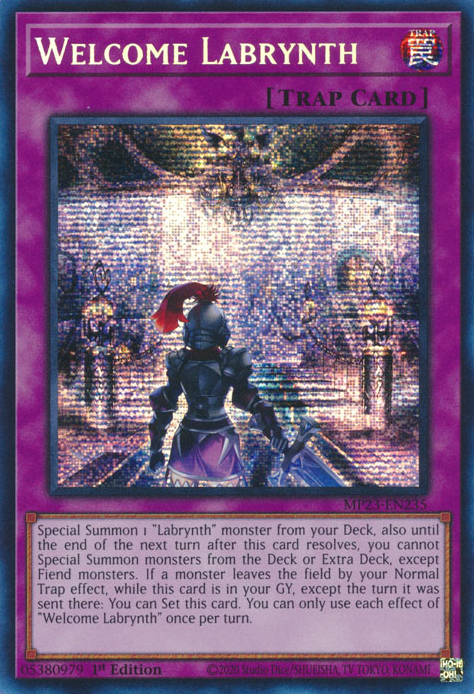 Welcome Labrynth [MP23-EN235] Prismatic Secret Rare | Dragon's Lair Comics and Fantasy Houston TX