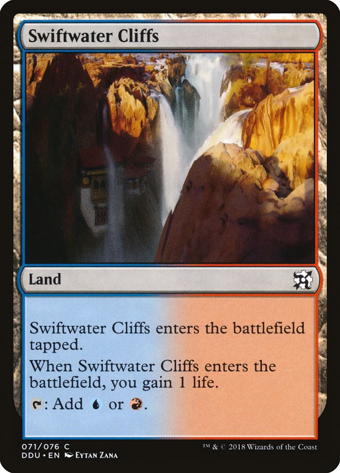 Swiftwater Cliffs [Duel Decks: Elves vs. Inventors] | Dragon's Lair Comics and Fantasy Houston TX