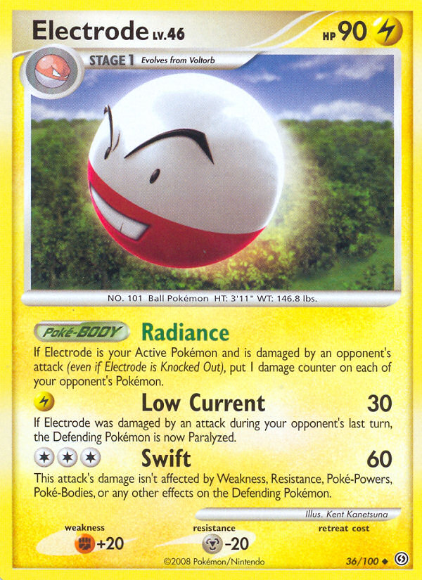 Electrode (36/100) [Diamond & Pearl: Stormfront] | Dragon's Lair Comics and Fantasy Houston TX