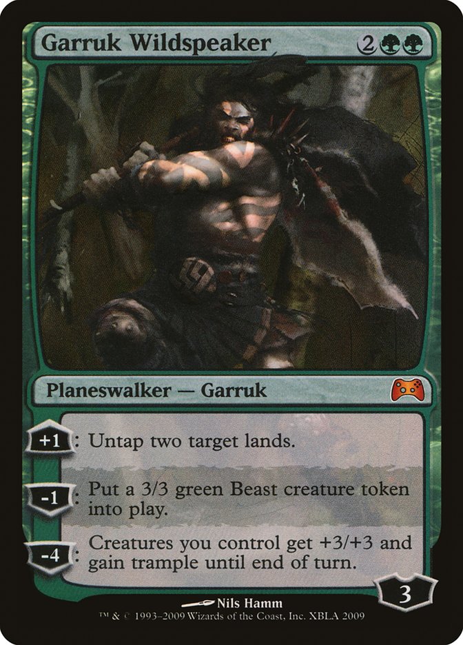 Garruk Wildspeaker (Duels of the Planeswalkers Promos) [Duels of the Planeswalkers Promos 2009] | Dragon's Lair Comics and Fantasy Houston TX