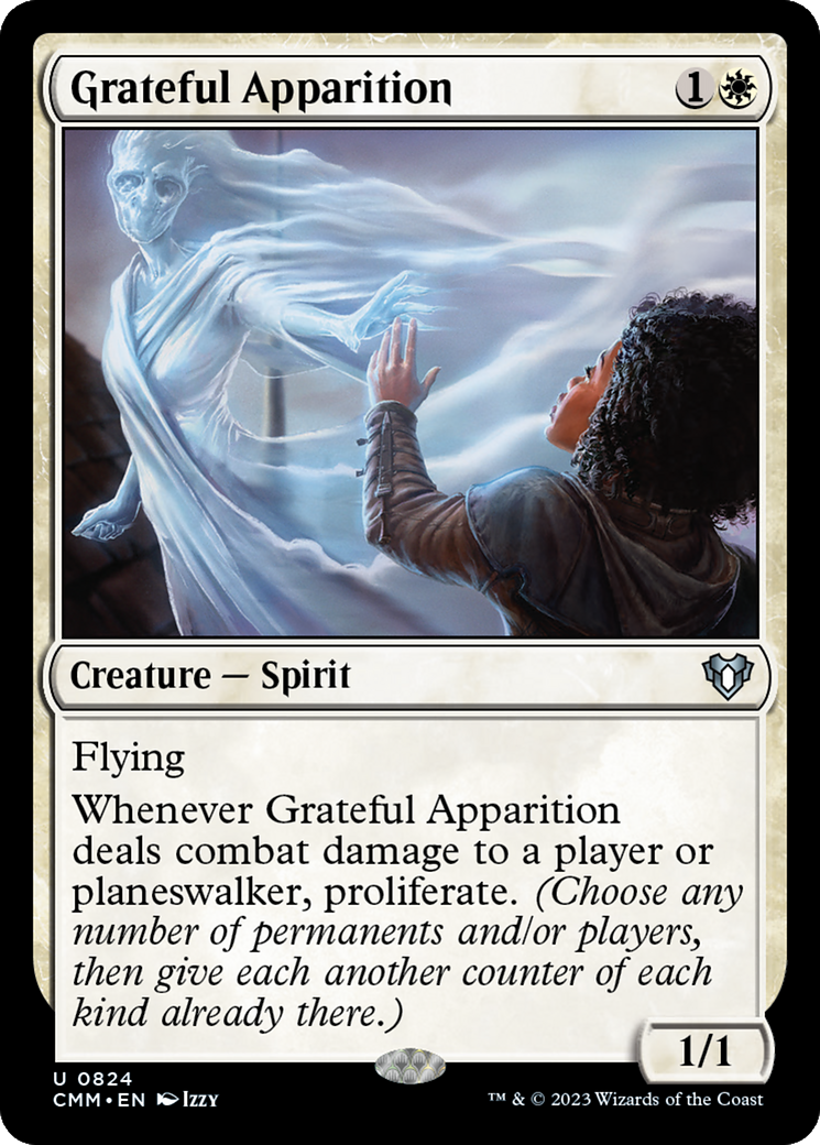 Grateful Apparition [Commander Masters] | Dragon's Lair Comics and Fantasy Houston TX