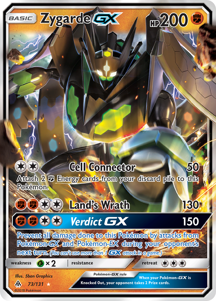 Zygarde GX (73/131) [Sun & Moon: Forbidden Light] | Dragon's Lair Comics and Fantasy Houston TX