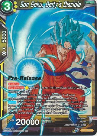 Son Goku, Deity's Disciple (BT12-089) [Vicious Rejuvenation Prerelease Promos] | Dragon's Lair Comics and Fantasy Houston TX