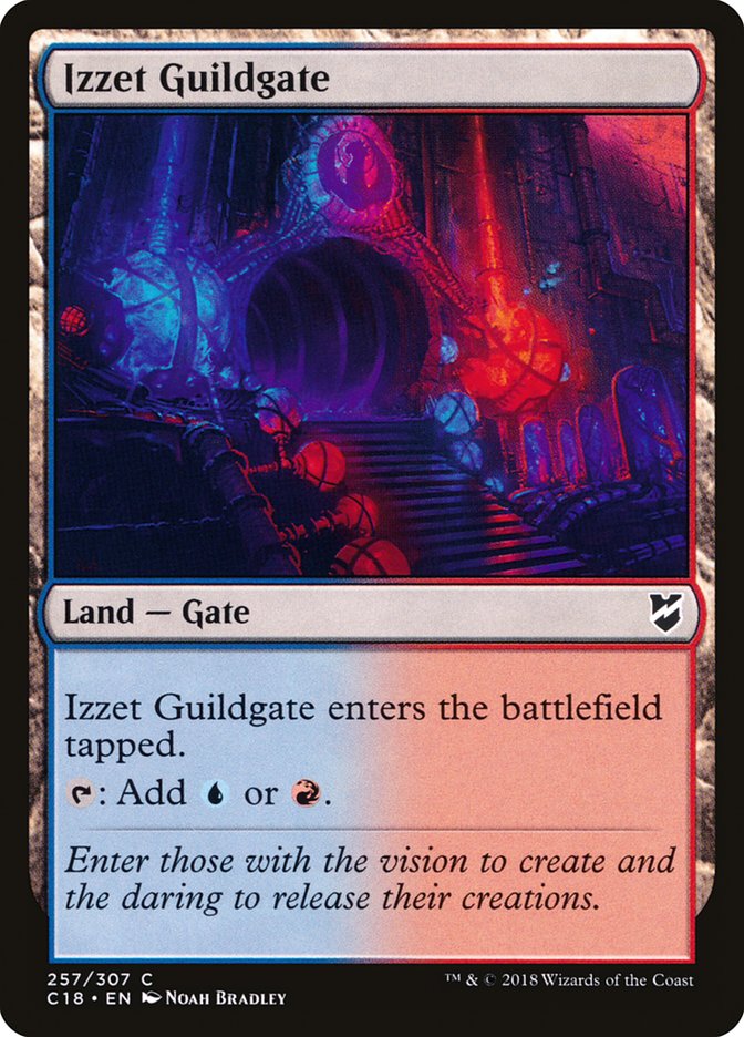 Izzet Guildgate [Commander 2018] | Dragon's Lair Comics and Fantasy Houston TX