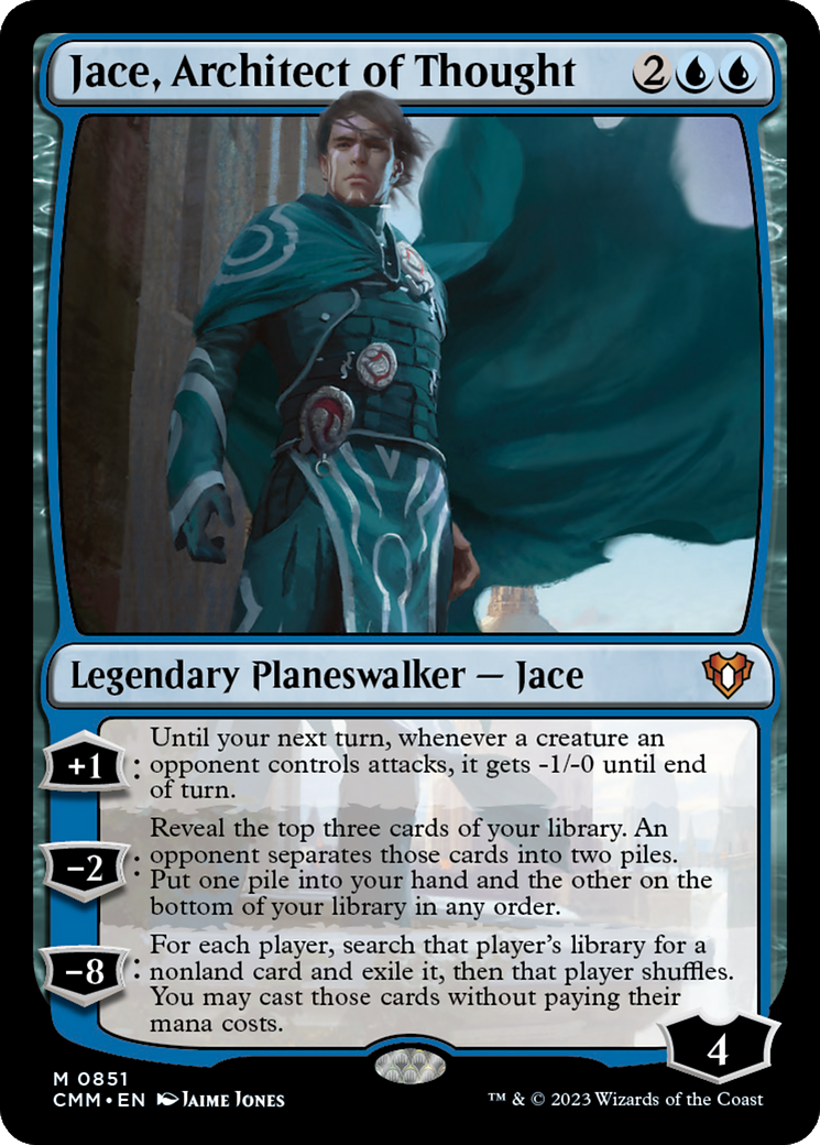 Jace, Architect of Thought [Commander Masters] | Dragon's Lair Comics and Fantasy Houston TX