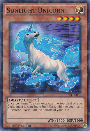 Sunlight Unicorn [BP03-EN064] Shatterfoil Rare | Dragon's Lair Comics and Fantasy Houston TX