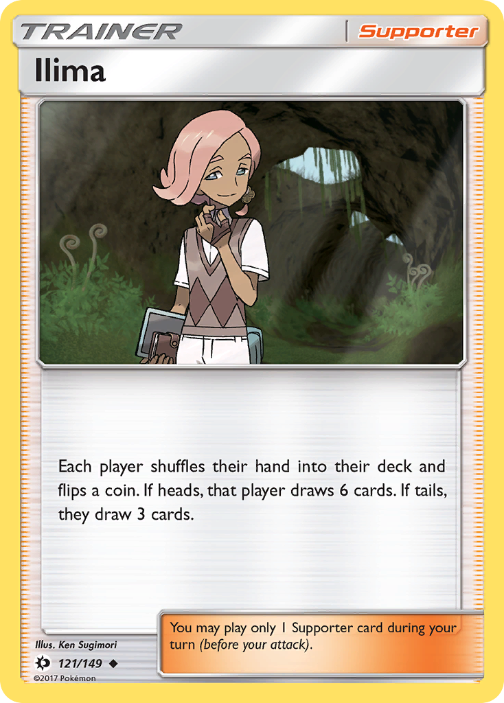 Ilima (121/149) [Sun & Moon: Base Set] | Dragon's Lair Comics and Fantasy Houston TX