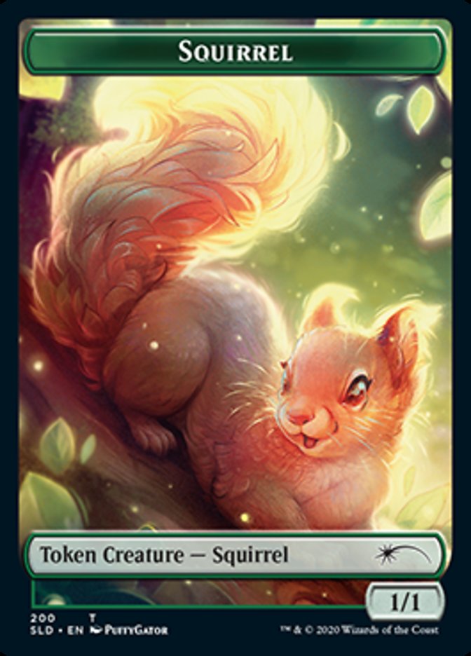 Squirrel Token [Secret Lair Drop Series] | Dragon's Lair Comics and Fantasy Houston TX