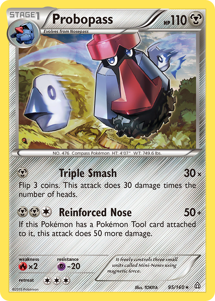 Probopass (95/160) [XY: Primal Clash] | Dragon's Lair Comics and Fantasy Houston TX