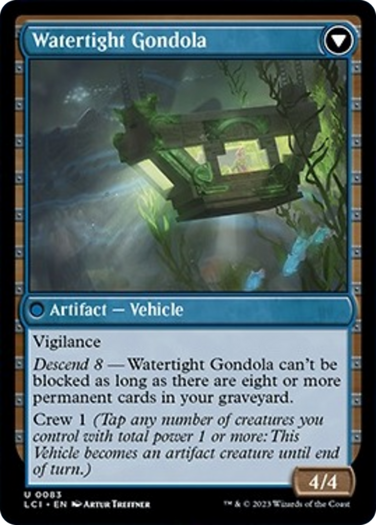 Waterlogged Hulk // Watertight Gondola [The Lost Caverns of Ixalan] | Dragon's Lair Comics and Fantasy Houston TX