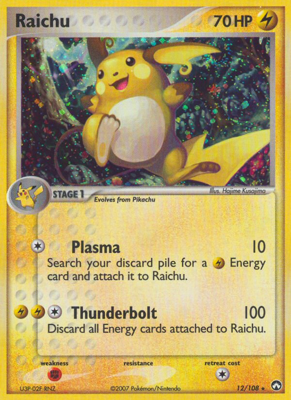 Raichu (12/108) [EX: Power Keepers] | Dragon's Lair Comics and Fantasy Houston TX