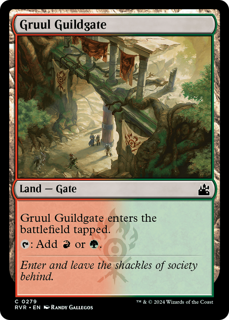 Gruul Guildgate [Ravnica Remastered] | Dragon's Lair Comics and Fantasy Houston TX