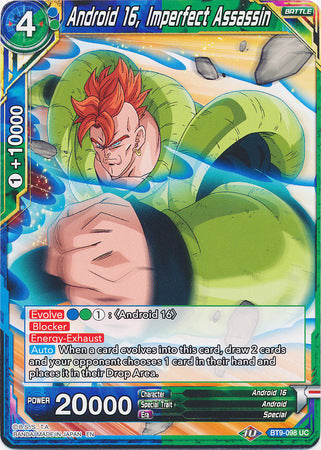 Android 16, Imperfect Assassin (BT9-098) [Universal Onslaught] | Dragon's Lair Comics and Fantasy Houston TX