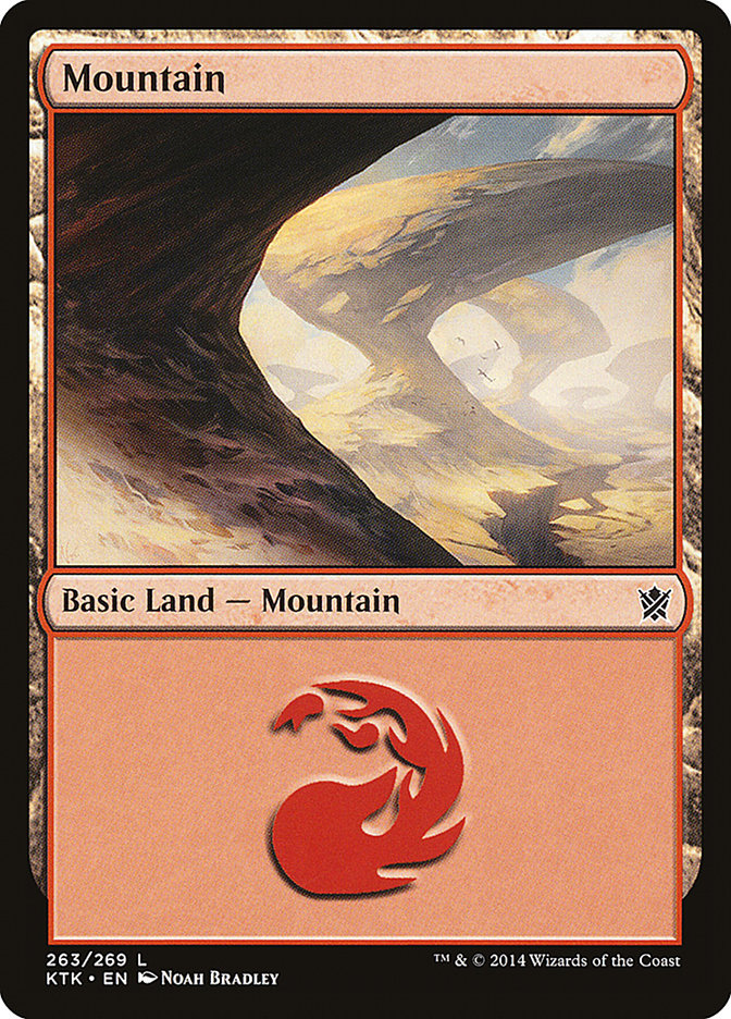 Mountain (263) [Khans of Tarkir] | Dragon's Lair Comics and Fantasy Houston TX