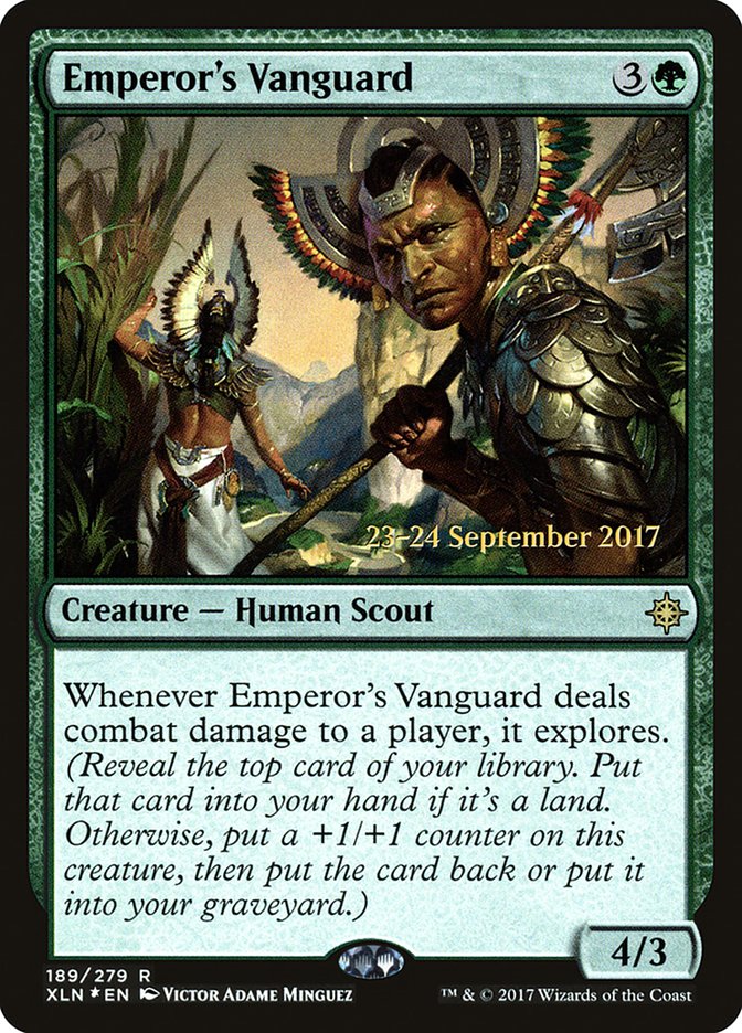 Emperor's Vanguard [Ixalan Prerelease Promos] | Dragon's Lair Comics and Fantasy Houston TX