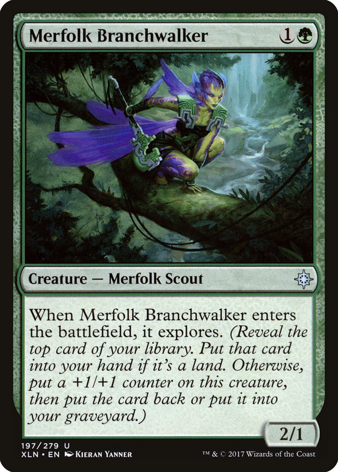 Merfolk Branchwalker [Ixalan] | Dragon's Lair Comics and Fantasy Houston TX