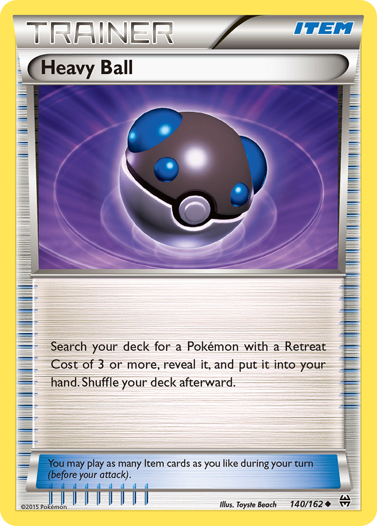 Heavy Ball (140/162) [XY: BREAKthrough] | Dragon's Lair Comics and Fantasy Houston TX