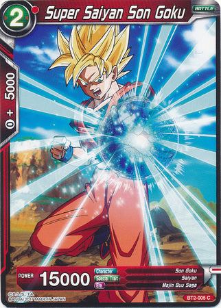 Super Saiyan Son Goku (BT2-005) [Union Force] | Dragon's Lair Comics and Fantasy Houston TX