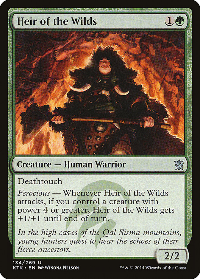 Heir of the Wilds [Khans of Tarkir] | Dragon's Lair Comics and Fantasy Houston TX