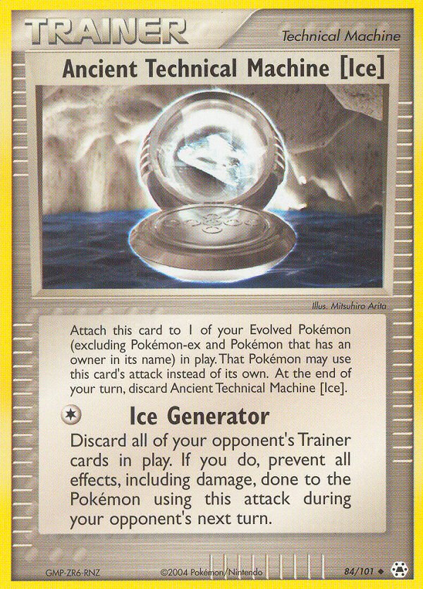 Ancient Technical Machine [Ice] (84/101) [EX: Hidden Legends] | Dragon's Lair Comics and Fantasy Houston TX