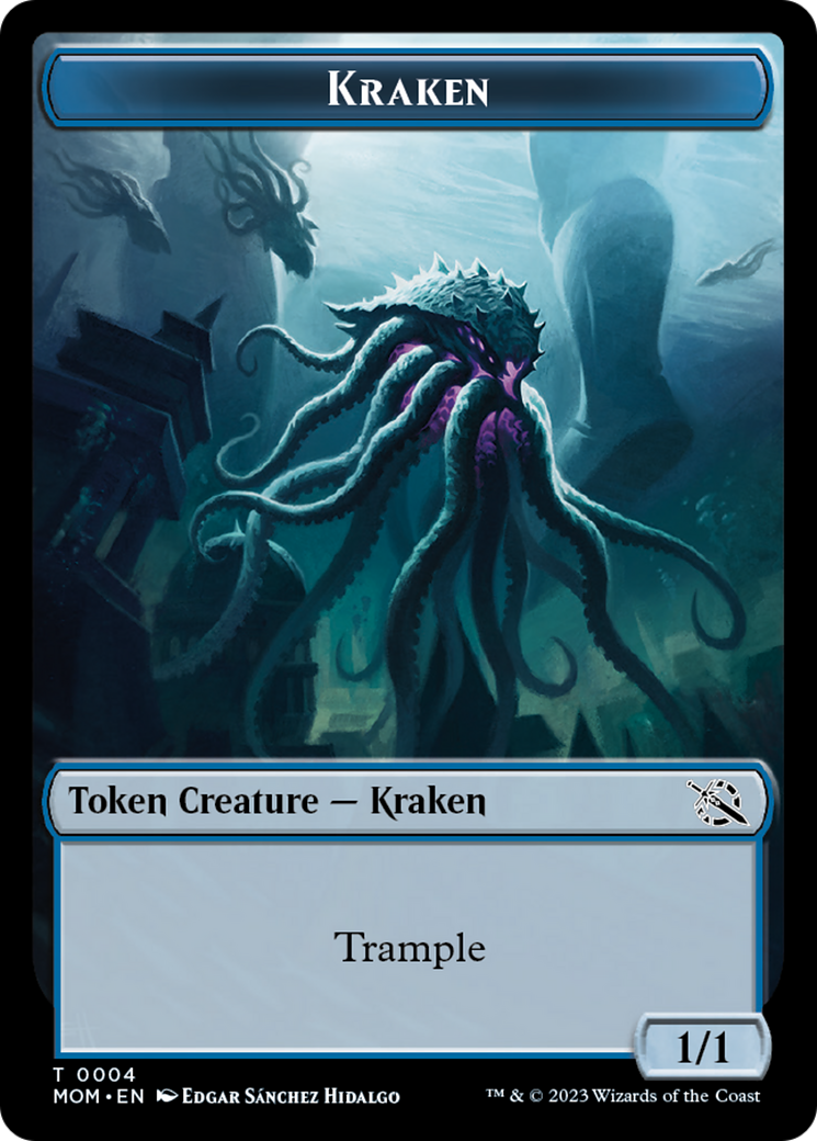 Kraken Token [March of the Machine Tokens] | Dragon's Lair Comics and Fantasy Houston TX