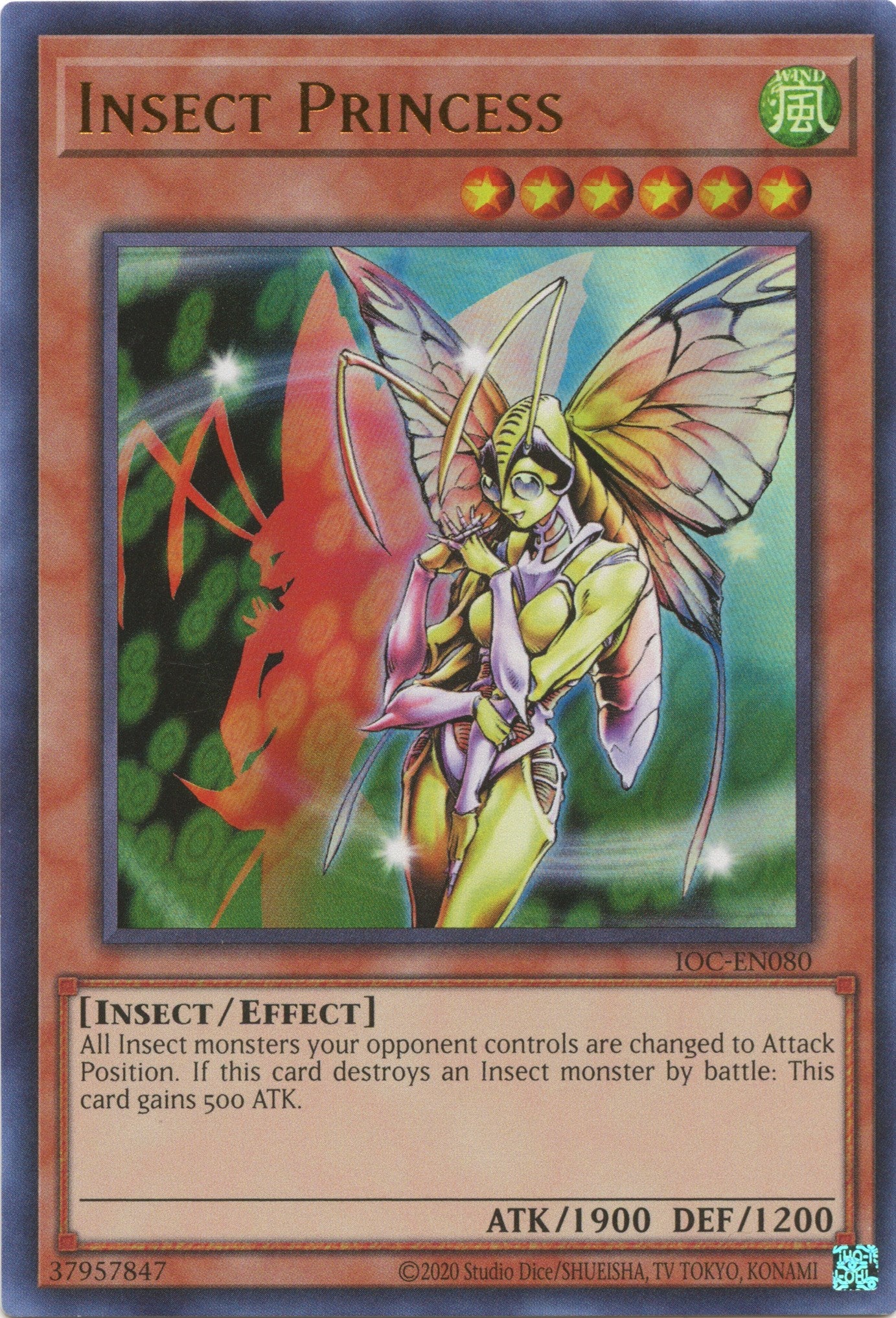 Insect Princess (25th Anniversary) [IOC-EN080] Ultra Rare | Dragon's Lair Comics and Fantasy Houston TX