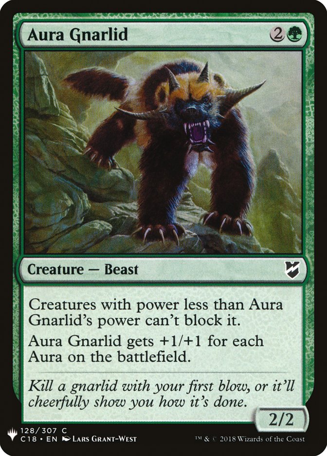 Aura Gnarlid [Mystery Booster] | Dragon's Lair Comics and Fantasy Houston TX