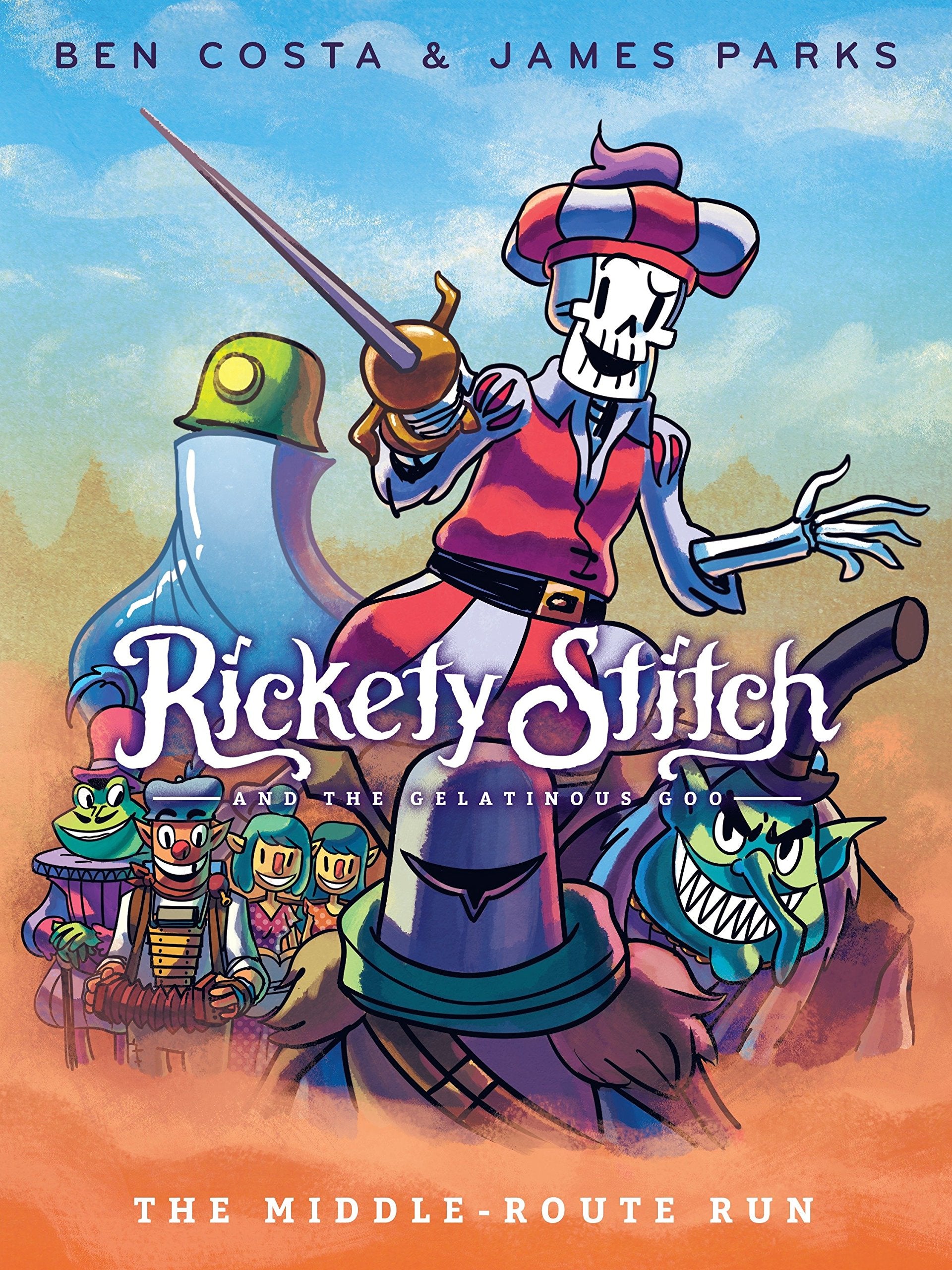 RICKETY STITCH & GELATINOUS GOO GN VOL 2 MIDDLE ROUTE RUN | Dragon's Lair Comics and Fantasy Houston TX