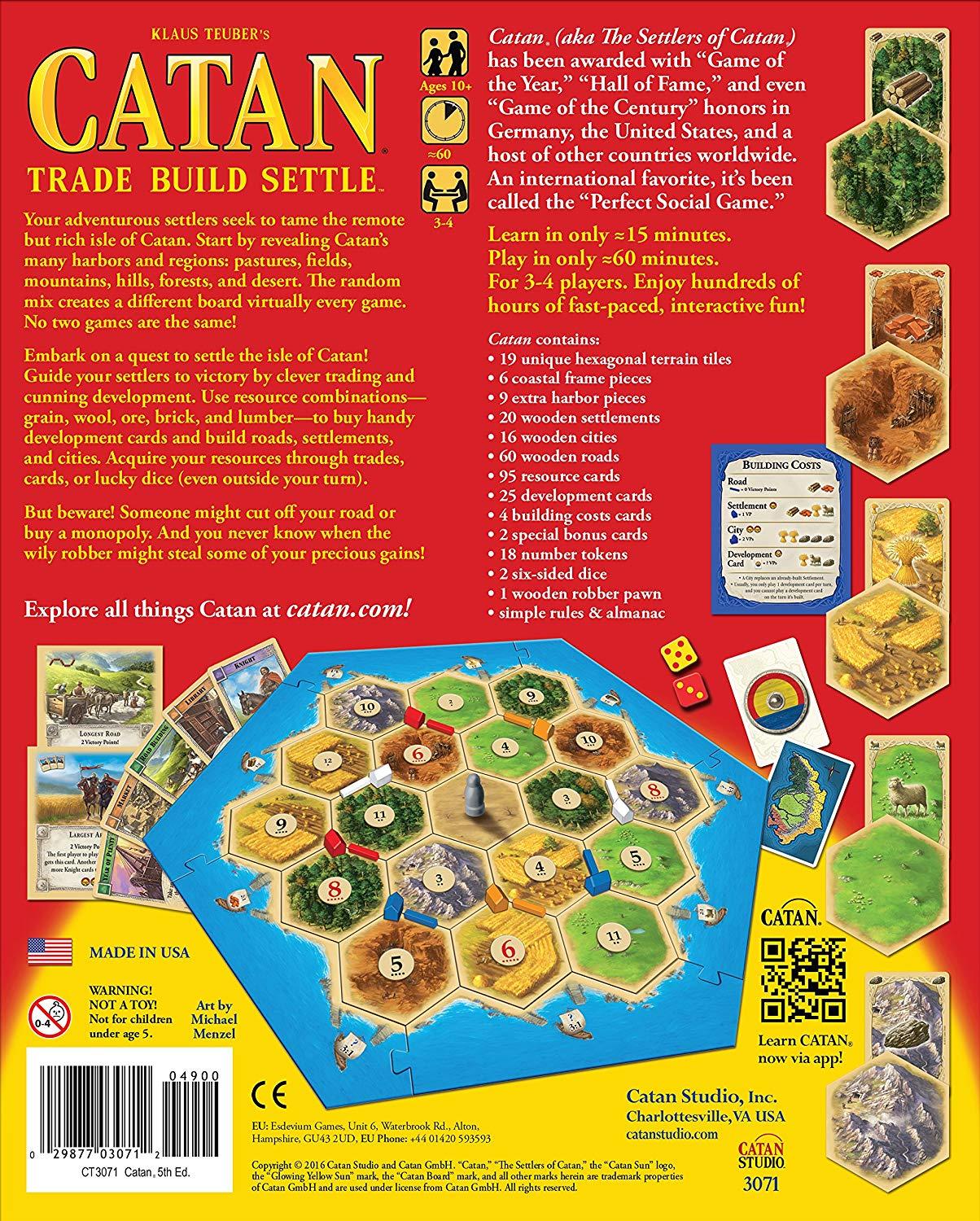 Catan: 5th Edition | Dragon's Lair Comics and Fantasy Houston TX