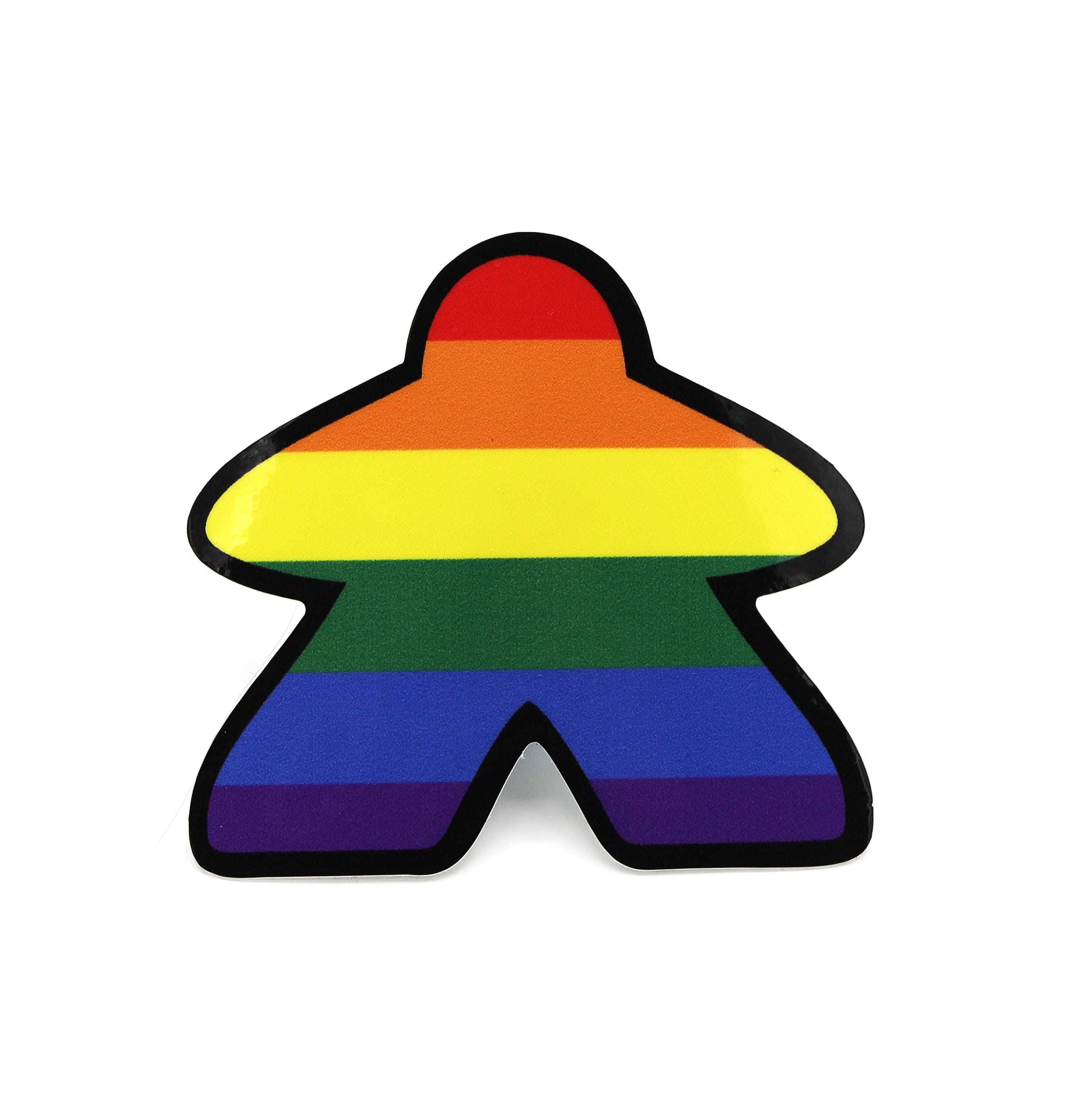 Foam Brain Meeple Pride Stickers | Dragon's Lair Comics and Fantasy Houston TX