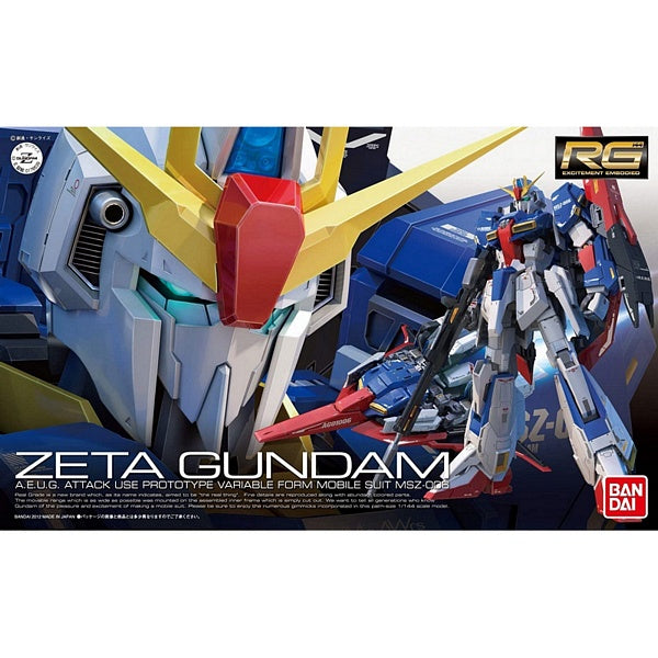 Bandai Gundam Zeta RG 1/144 model | Dragon's Lair Comics and Fantasy Houston TX