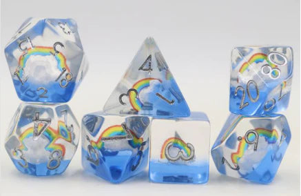 Foam Brain Poly 7 Dice Set: Beautiful Day | Dragon's Lair Comics and Fantasy Houston TX