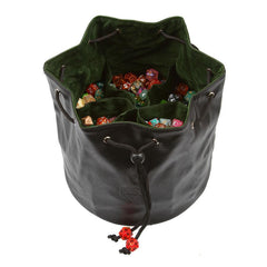 Forged Gaming Pouch of the Endless Hoard Dice Bag Brown with Black | Dragon's Lair Comics and Fantasy Houston TX