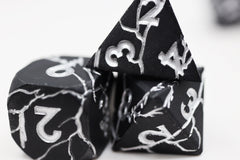 Foam Brain Black Quarry Poly 7 Dice Set | Dragon's Lair Comics and Fantasy Houston TX