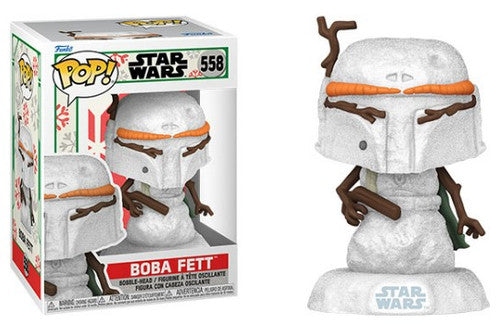 Funko Pop Boba Fett Snowman | Dragon's Lair Comics and Fantasy Houston TX