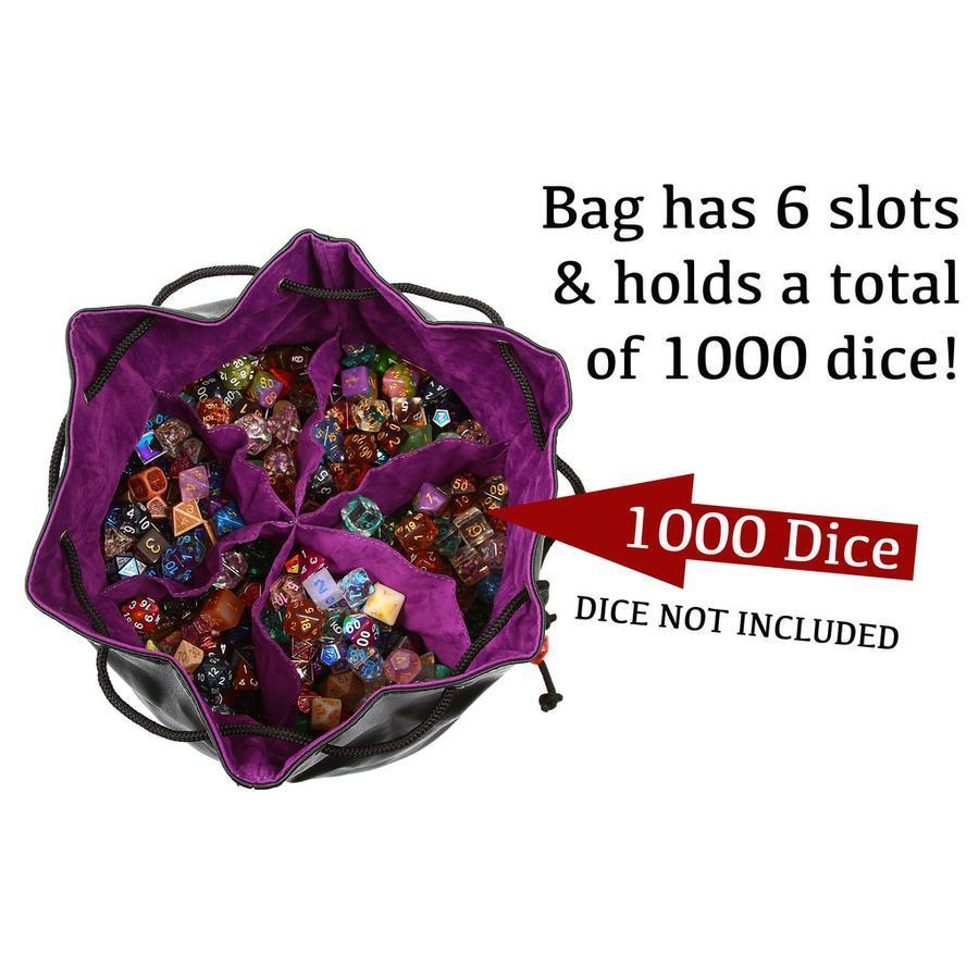 Forged Gaming Pouch of the Endless Hoard Dice Bag Brown with Black | Dragon's Lair Comics and Fantasy Houston TX