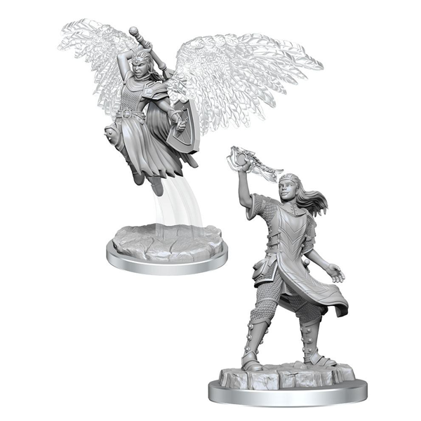 Dungeons & Dragons Nolzur`s Marvelous Unpainted Miniatures: W20 Aasimar Cleric Female | Dragon's Lair Comics and Fantasy Houston TX