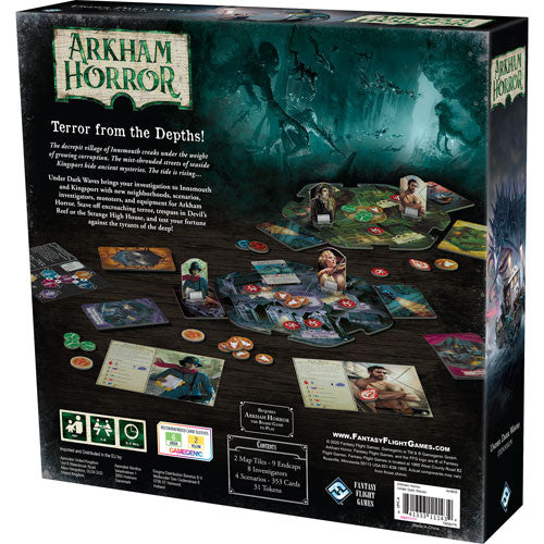 Arkham Horror Board Game: Under Dark Waves | Dragon's Lair Comics and Fantasy Houston TX