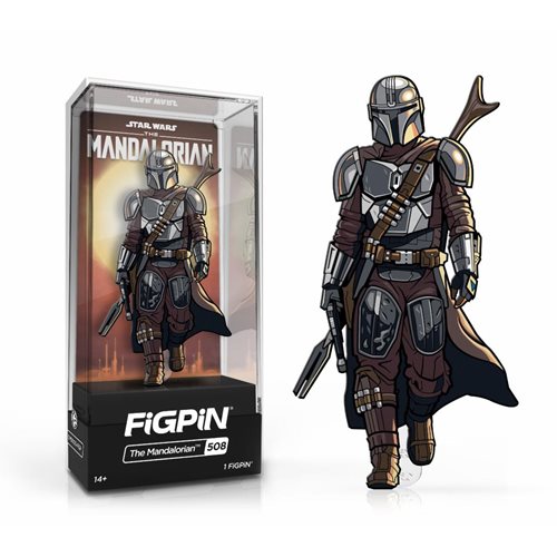 Star Wars the Mandalorian Figpin 3 inch enamel pin | Dragon's Lair Comics and Fantasy Houston TX