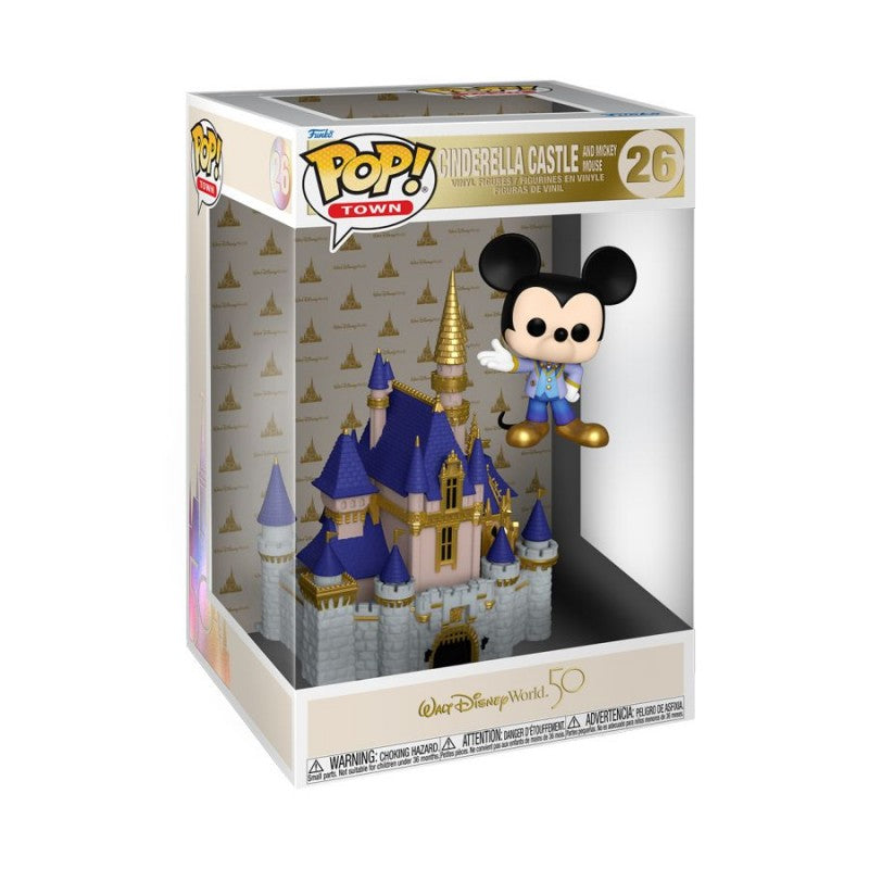 Funko Pop! Cinderella Castle and Mickey Mouse | Dragon's Lair Comics and Fantasy Houston TX